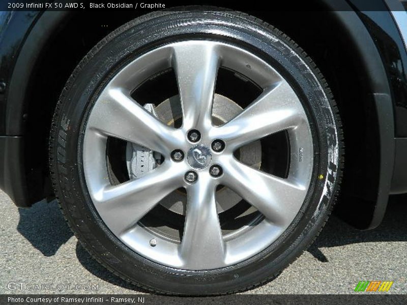 Black Obsidian / Graphite 2009 Infiniti FX 50 AWD S
