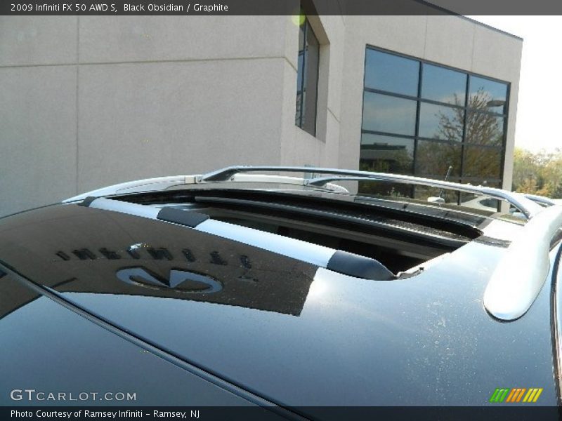 Black Obsidian / Graphite 2009 Infiniti FX 50 AWD S