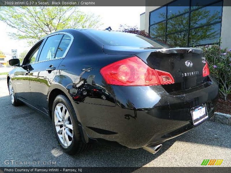 Black Obsidian / Graphite 2009 Infiniti G 37 x Sedan