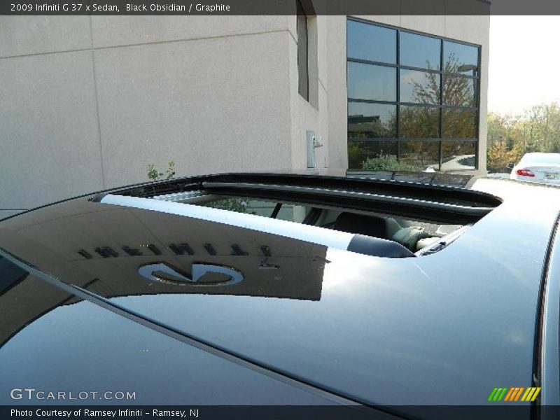 Black Obsidian / Graphite 2009 Infiniti G 37 x Sedan