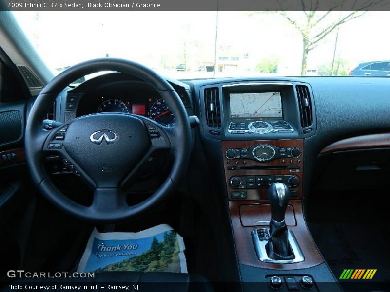 Black Obsidian / Graphite 2009 Infiniti G 37 x Sedan