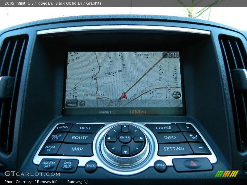 Black Obsidian / Graphite 2009 Infiniti G 37 x Sedan