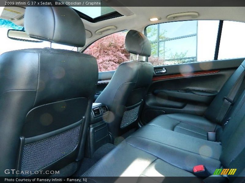 Black Obsidian / Graphite 2009 Infiniti G 37 x Sedan