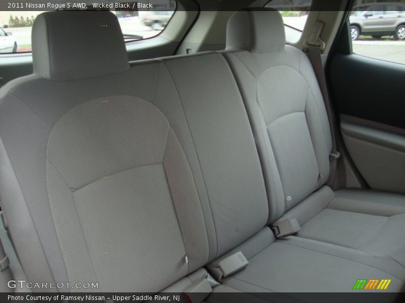 Wicked Black / Black 2011 Nissan Rogue S AWD