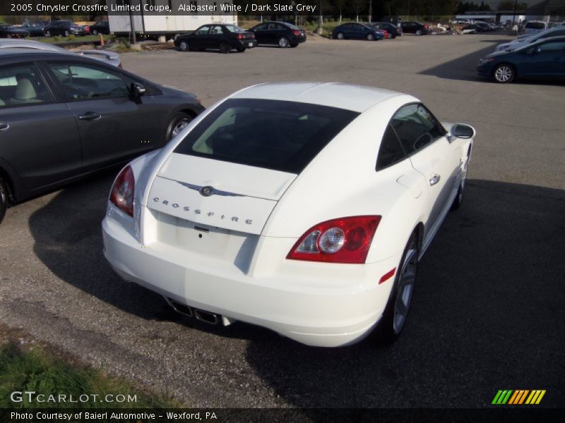 Alabaster White / Dark Slate Grey 2005 Chrysler Crossfire Limited Coupe