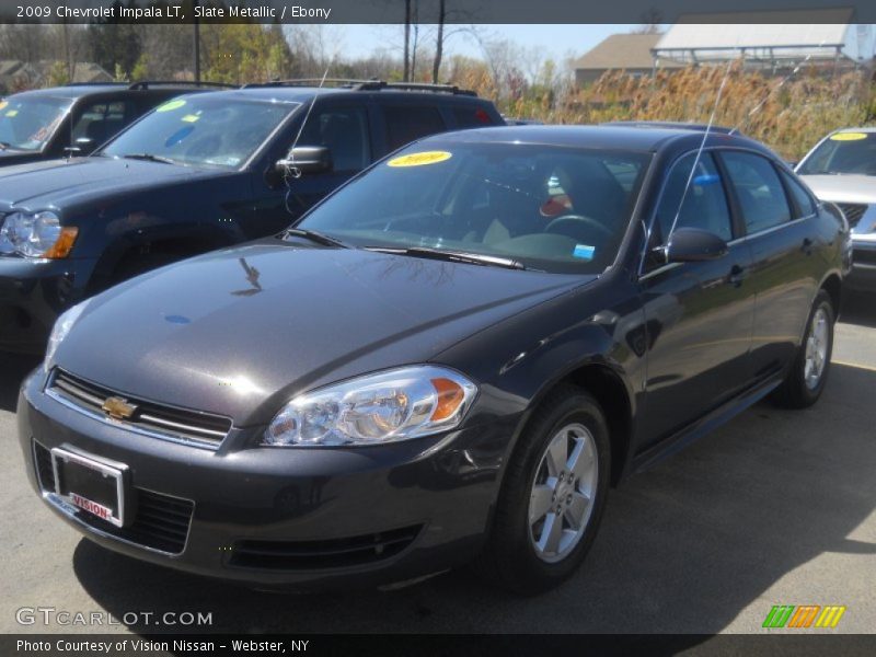 Slate Metallic / Ebony 2009 Chevrolet Impala LT