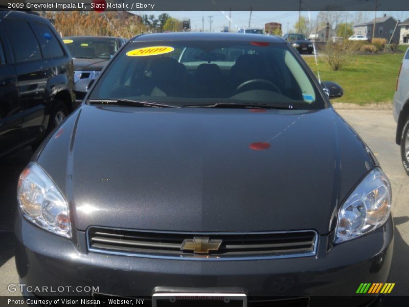 Slate Metallic / Ebony 2009 Chevrolet Impala LT