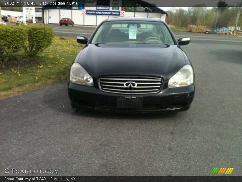 Black Obsidian / Latte 2002 Infiniti Q 45