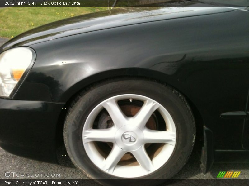 Black Obsidian / Latte 2002 Infiniti Q 45