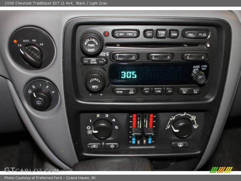 Black / Light Gray 2006 Chevrolet TrailBlazer EXT LS 4x4