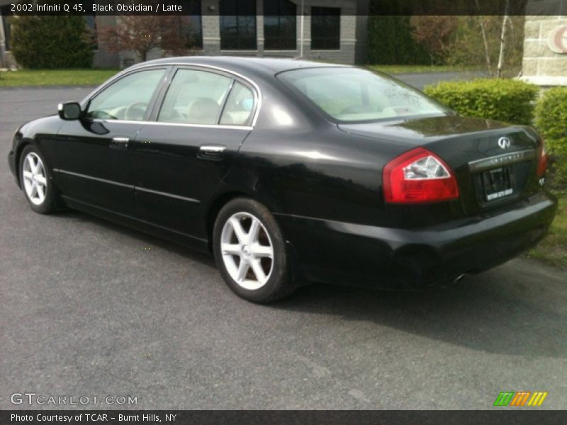 Black Obsidian / Latte 2002 Infiniti Q 45