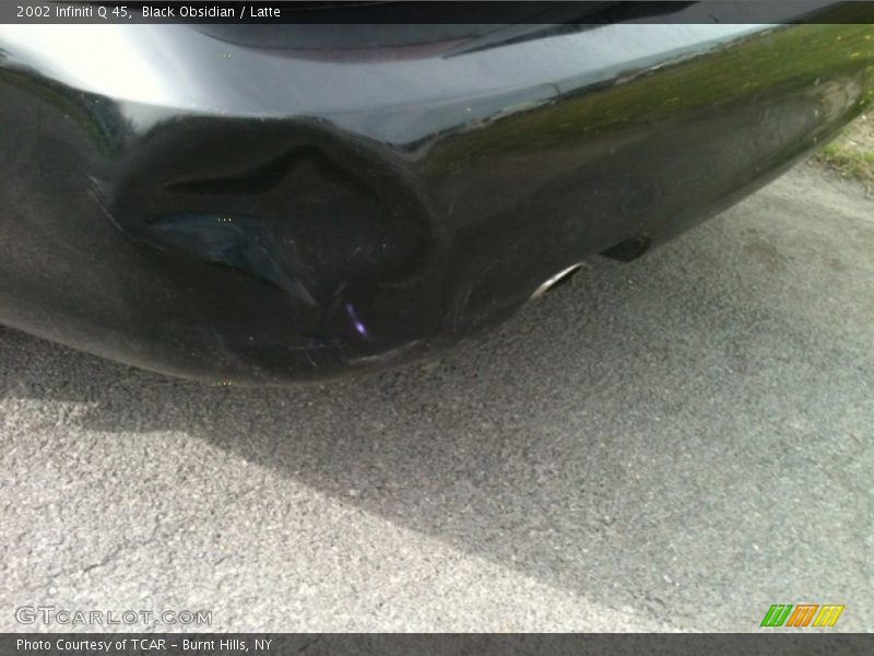 Black Obsidian / Latte 2002 Infiniti Q 45