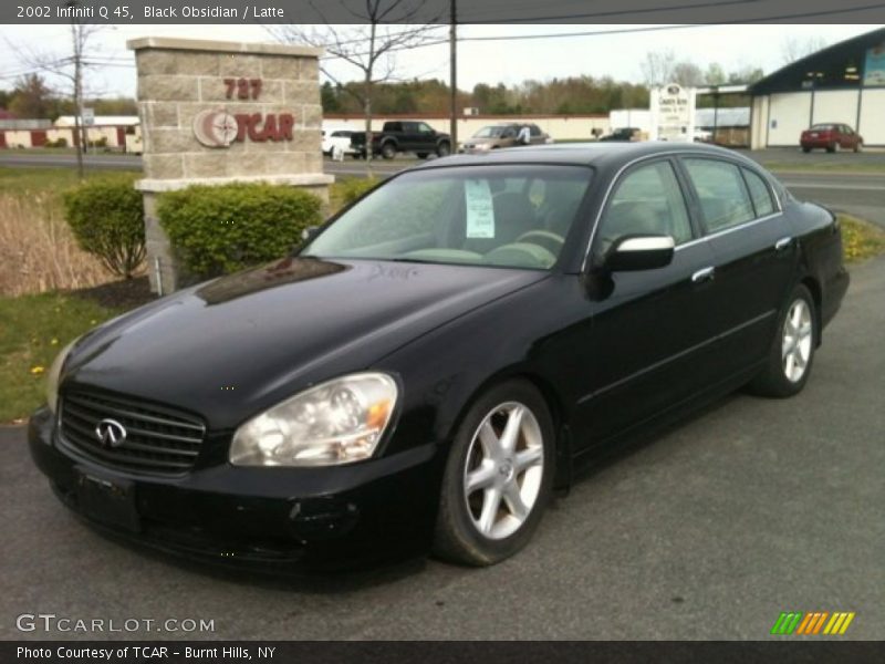 Black Obsidian / Latte 2002 Infiniti Q 45