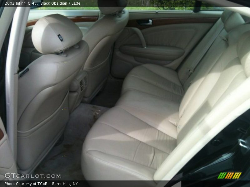 Black Obsidian / Latte 2002 Infiniti Q 45