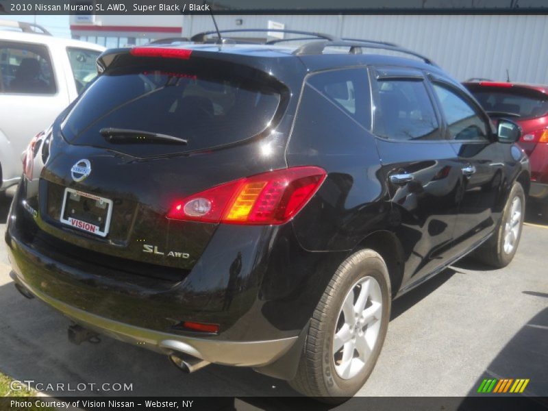 Super Black / Black 2010 Nissan Murano SL AWD
