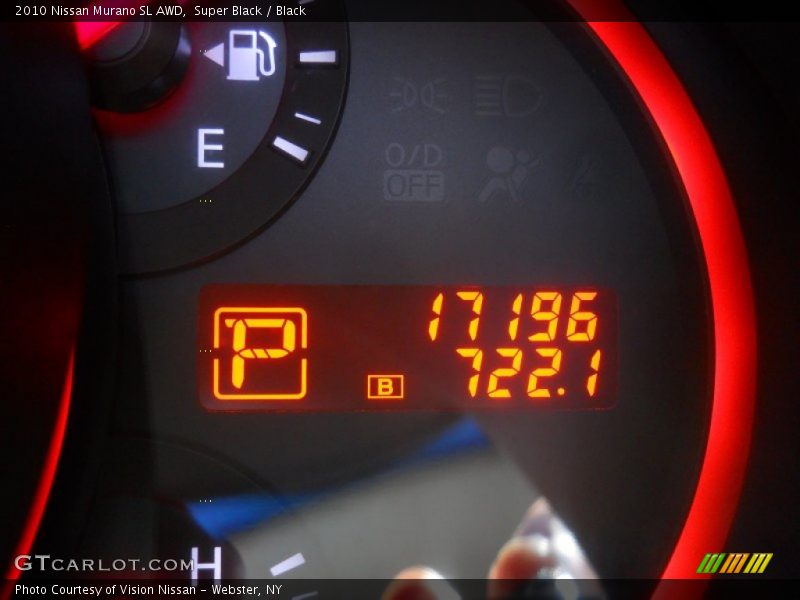 Super Black / Black 2010 Nissan Murano SL AWD