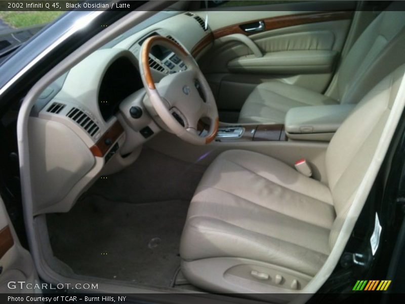 Black Obsidian / Latte 2002 Infiniti Q 45