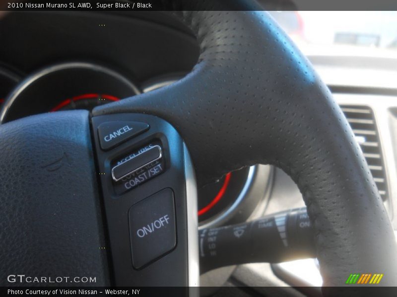 Super Black / Black 2010 Nissan Murano SL AWD