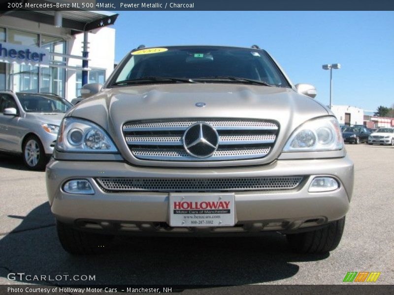 Pewter Metallic / Charcoal 2005 Mercedes-Benz ML 500 4Matic