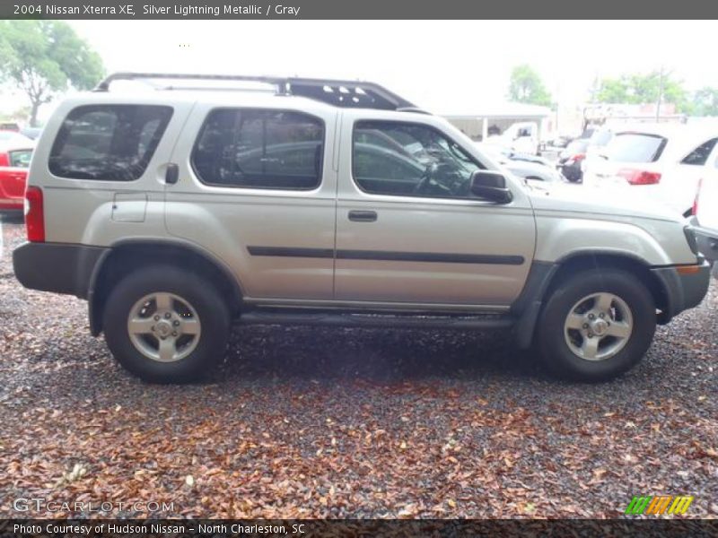 Silver Lightning Metallic / Gray 2004 Nissan Xterra XE