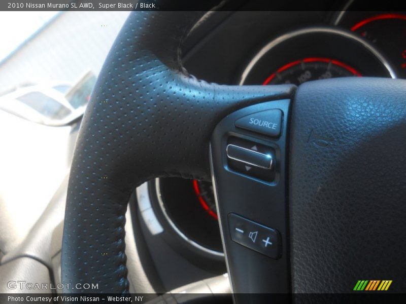 Super Black / Black 2010 Nissan Murano SL AWD