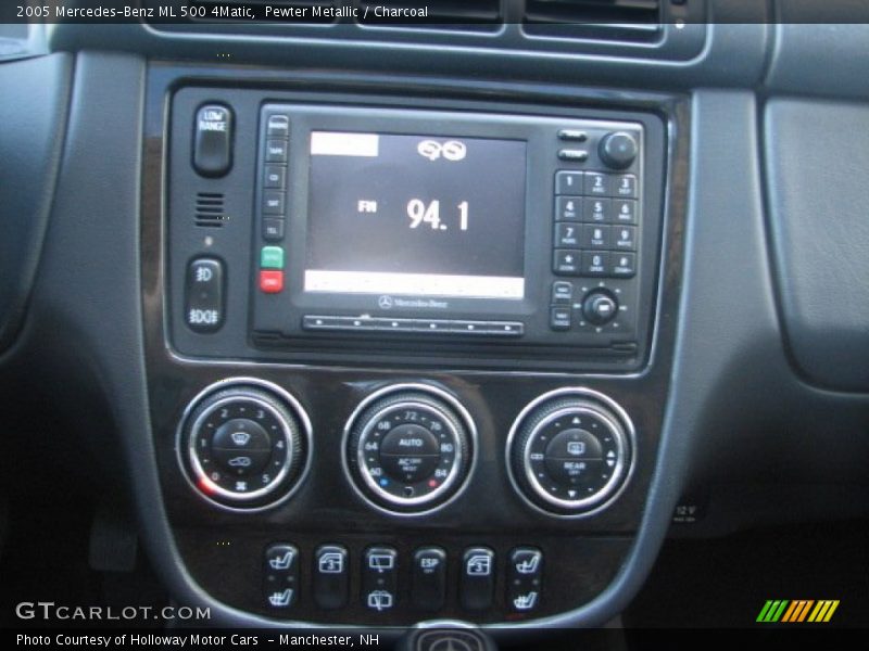 Pewter Metallic / Charcoal 2005 Mercedes-Benz ML 500 4Matic