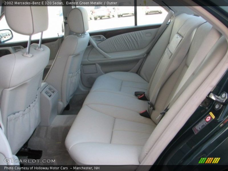 Everest Green Metallic / Oyster 2002 Mercedes-Benz E 320 Sedan
