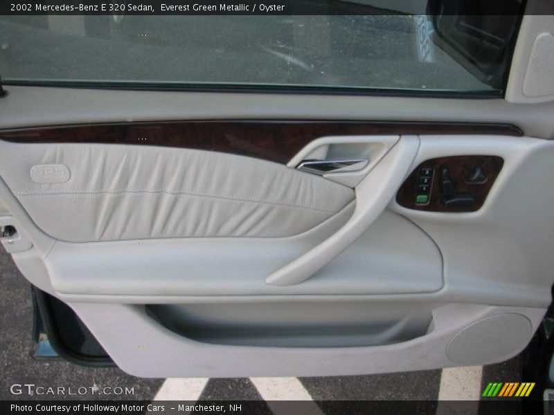 Everest Green Metallic / Oyster 2002 Mercedes-Benz E 320 Sedan