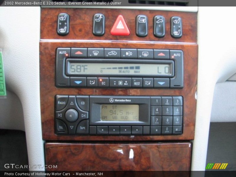 Everest Green Metallic / Oyster 2002 Mercedes-Benz E 320 Sedan