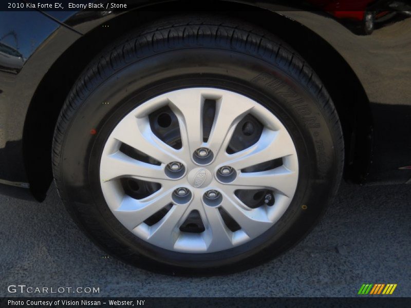 Ebony Black / Stone 2010 Kia Forte EX