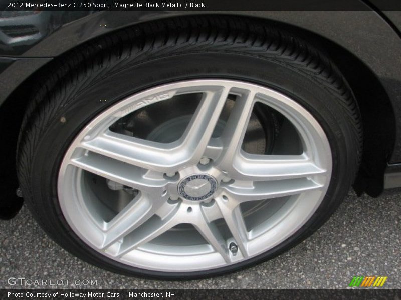 Magnetite Black Metallic / Black 2012 Mercedes-Benz C 250 Sport