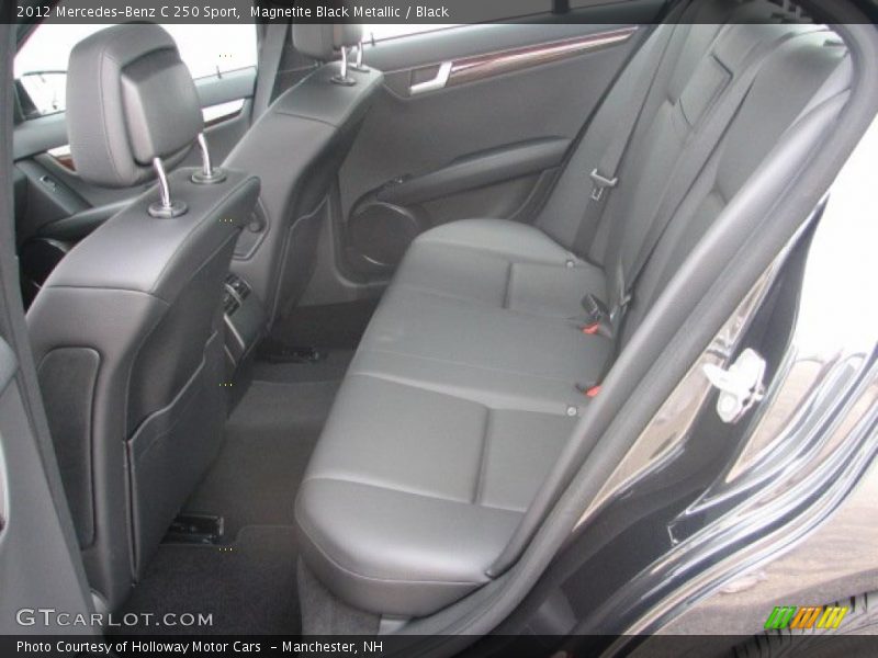 Magnetite Black Metallic / Black 2012 Mercedes-Benz C 250 Sport