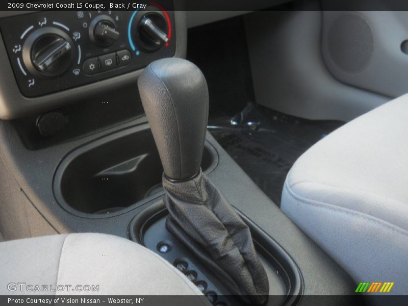 Black / Gray 2009 Chevrolet Cobalt LS Coupe