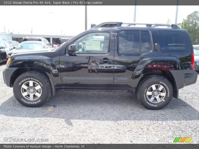 Super Black / Pro 4X Gray Leather 2012 Nissan Xterra Pro-4X 4x4