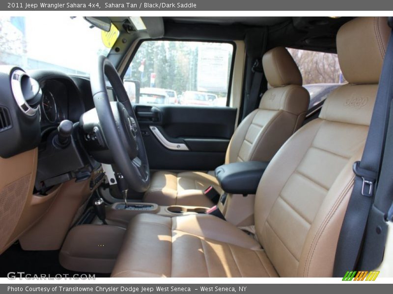 Sahara Tan / Black/Dark Saddle 2011 Jeep Wrangler Sahara 4x4