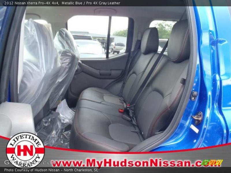 Metallic Blue / Pro 4X Gray Leather 2012 Nissan Xterra Pro-4X 4x4