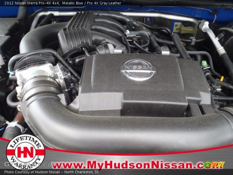 Metallic Blue / Pro 4X Gray Leather 2012 Nissan Xterra Pro-4X 4x4