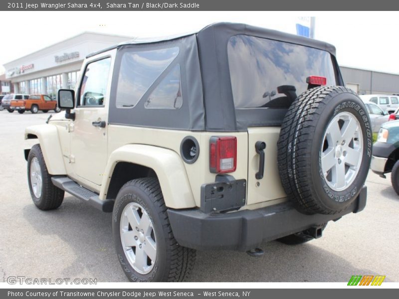 Sahara Tan / Black/Dark Saddle 2011 Jeep Wrangler Sahara 4x4