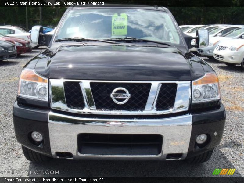 Galaxy Black / Almond 2012 Nissan Titan SL Crew Cab