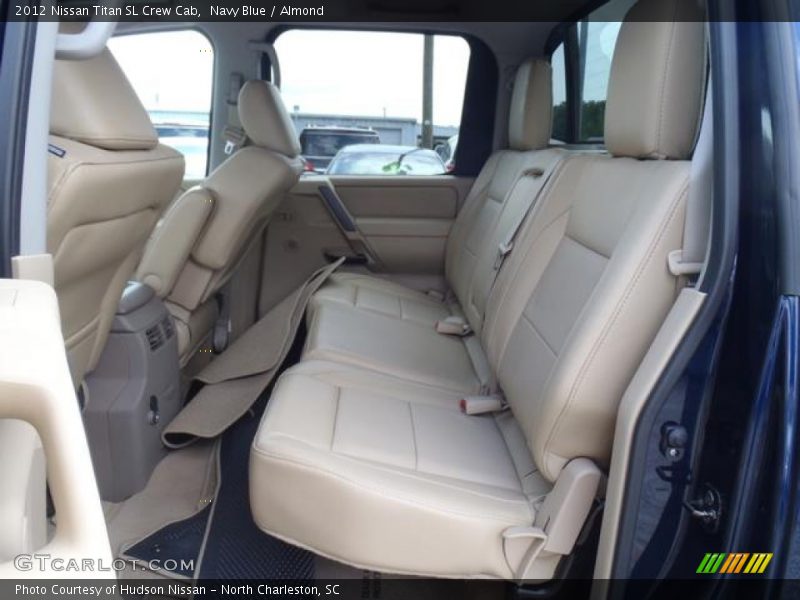 Navy Blue / Almond 2012 Nissan Titan SL Crew Cab