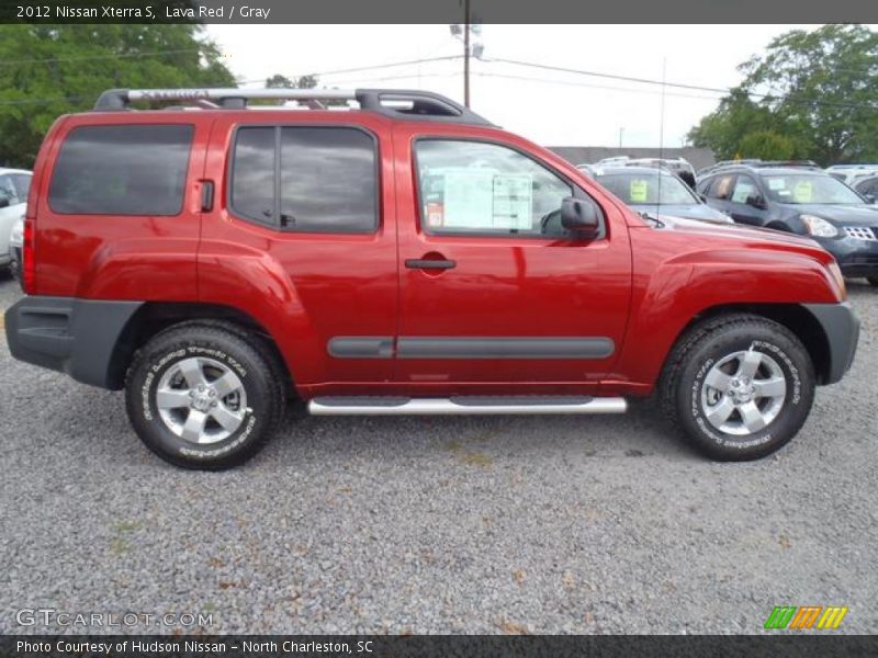 Lava Red / Gray 2012 Nissan Xterra S