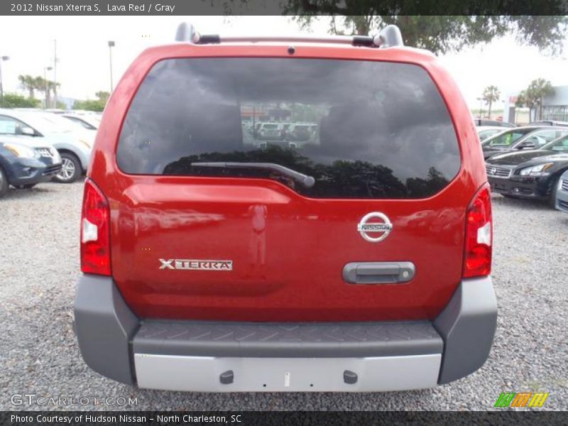 Lava Red / Gray 2012 Nissan Xterra S