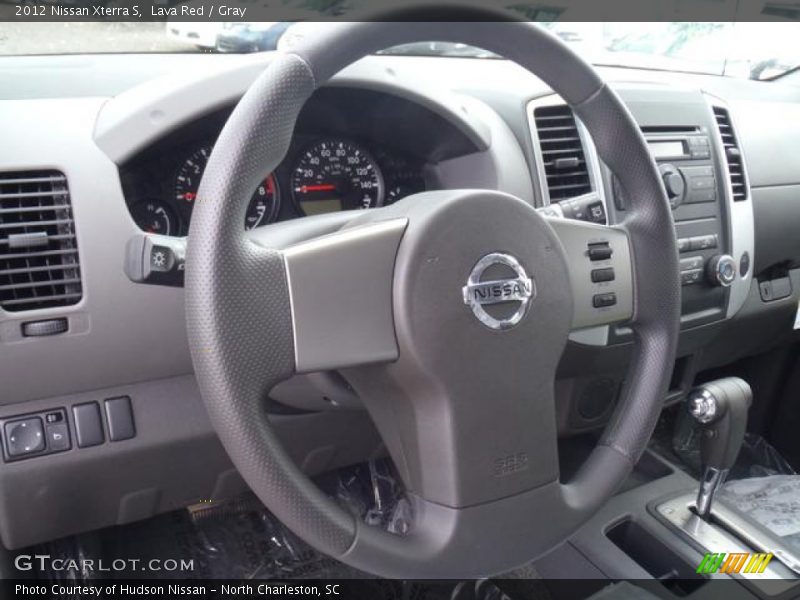 Lava Red / Gray 2012 Nissan Xterra S