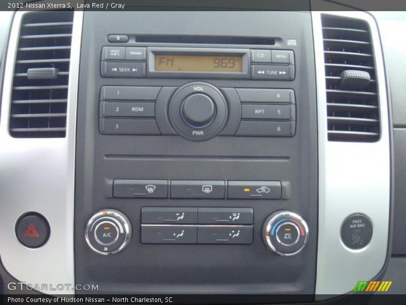 Lava Red / Gray 2012 Nissan Xterra S