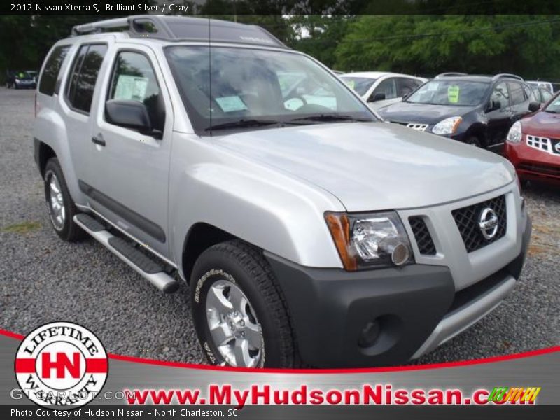 Brilliant Silver / Gray 2012 Nissan Xterra S