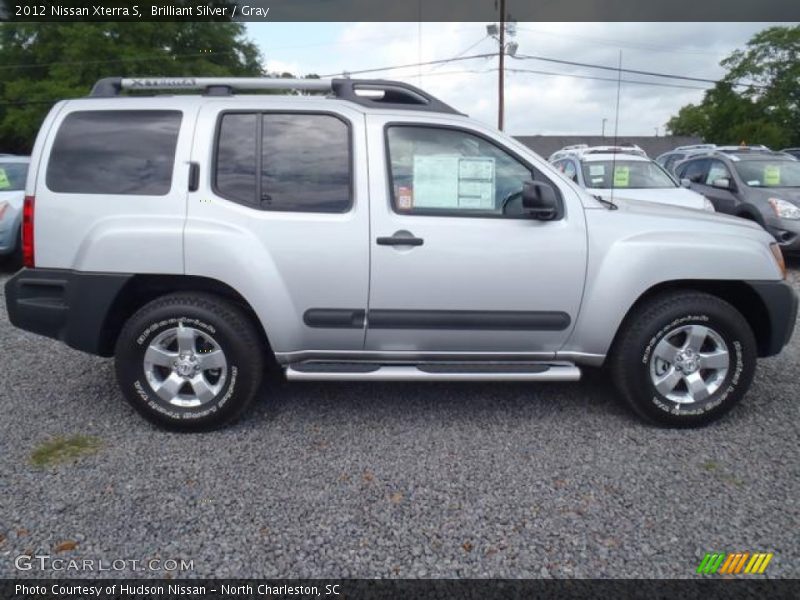 Brilliant Silver / Gray 2012 Nissan Xterra S