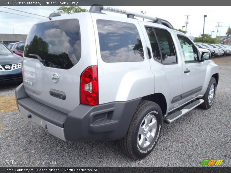 Brilliant Silver / Gray 2012 Nissan Xterra S