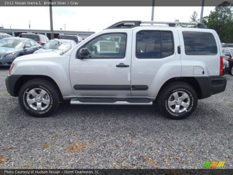 Brilliant Silver / Gray 2012 Nissan Xterra S
