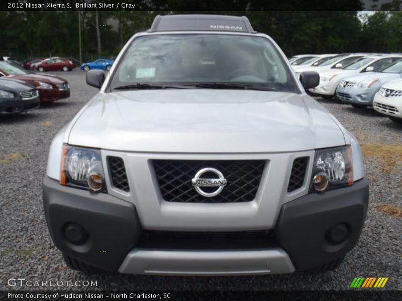 Brilliant Silver / Gray 2012 Nissan Xterra S