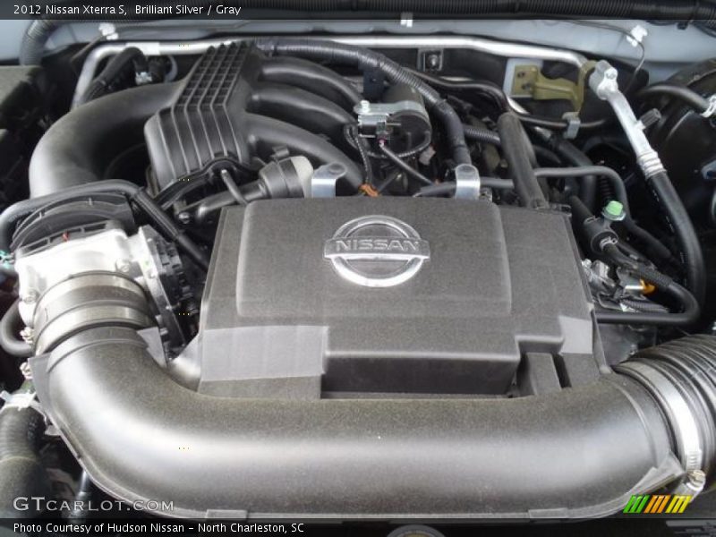 Brilliant Silver / Gray 2012 Nissan Xterra S